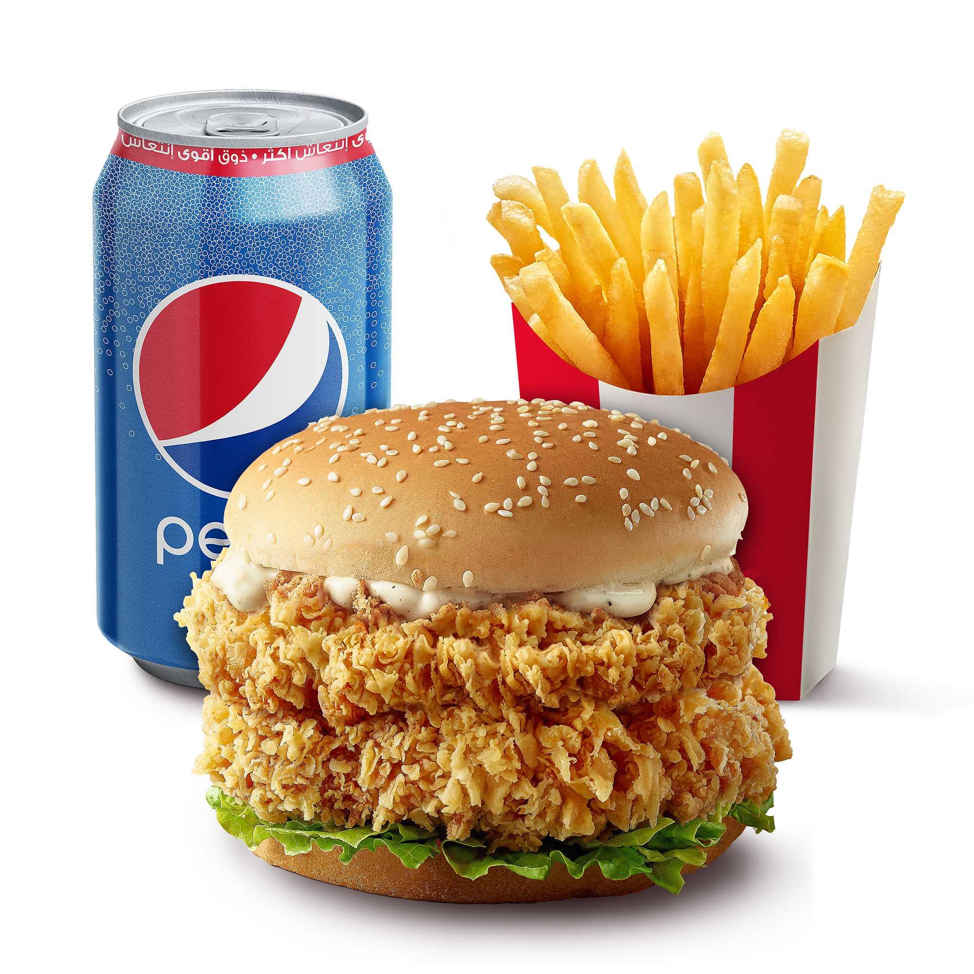 Double Zinger Meal Original or Spicy