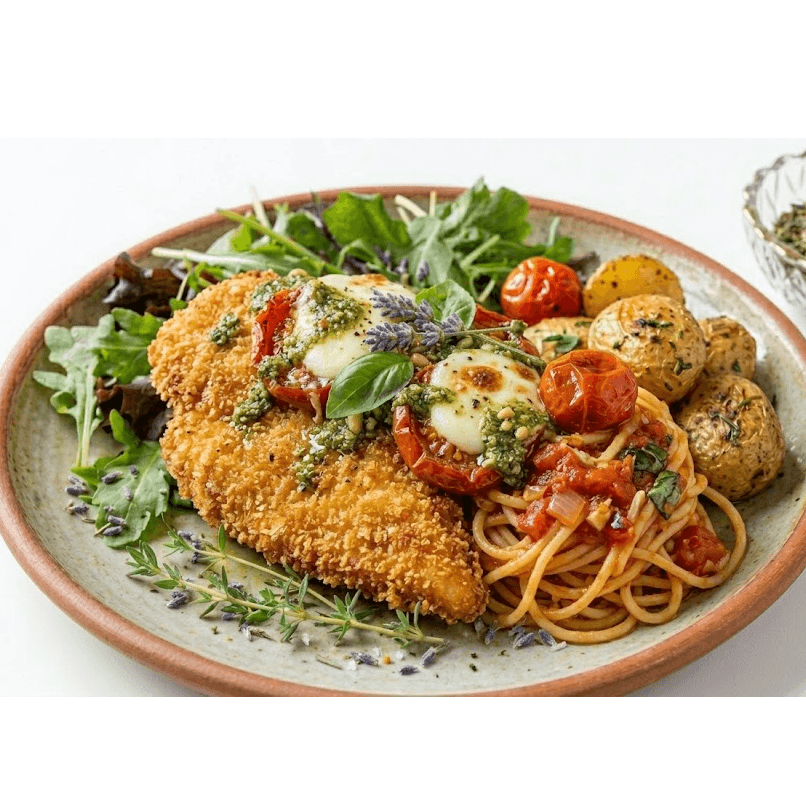 Plat Milanaise de poulet