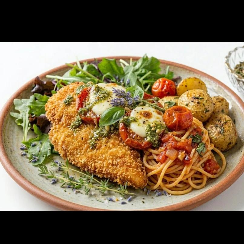 Plat Milanaise de poulet