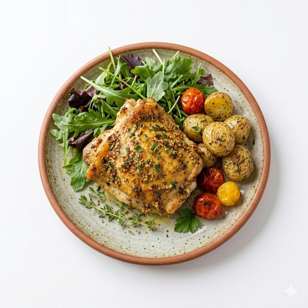 Plat Cuisse de poulet marinée