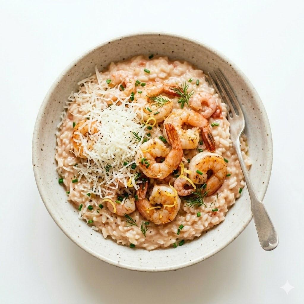 Risotto aux crevettes