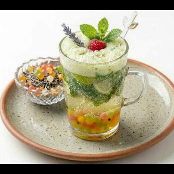 Mojitos royal aux perles de fruits au choix