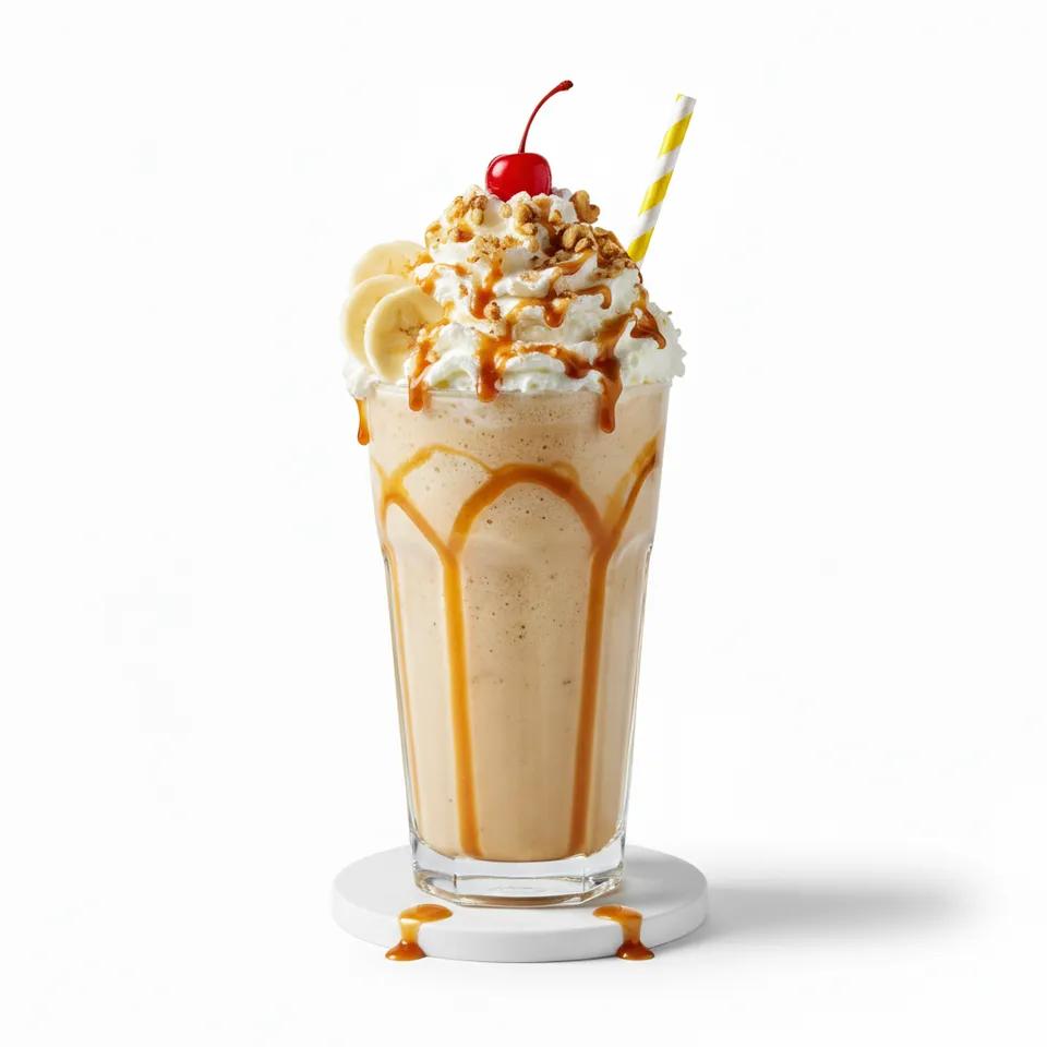 Frappuccino Caramel et banane