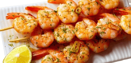 Brochette de Crevette