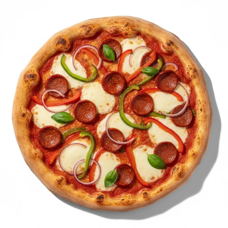 Pizza Chorizo White