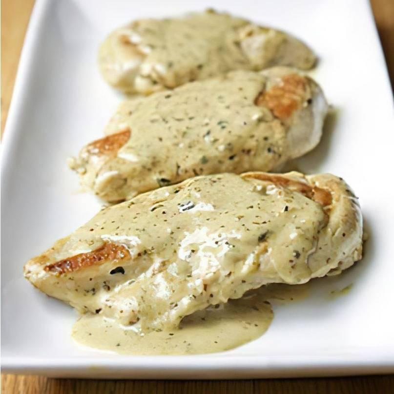 Chicken Escalope in Cream Sauce
