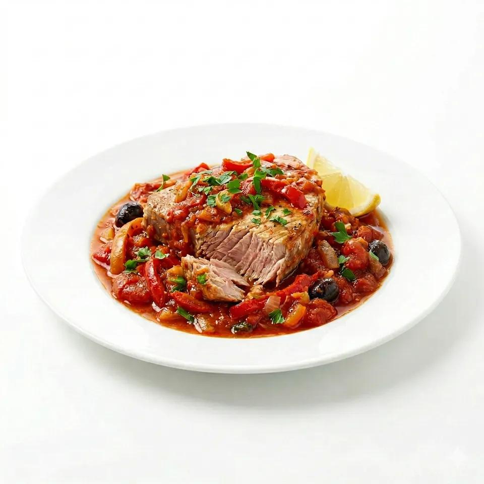 Tuna Catalan Style