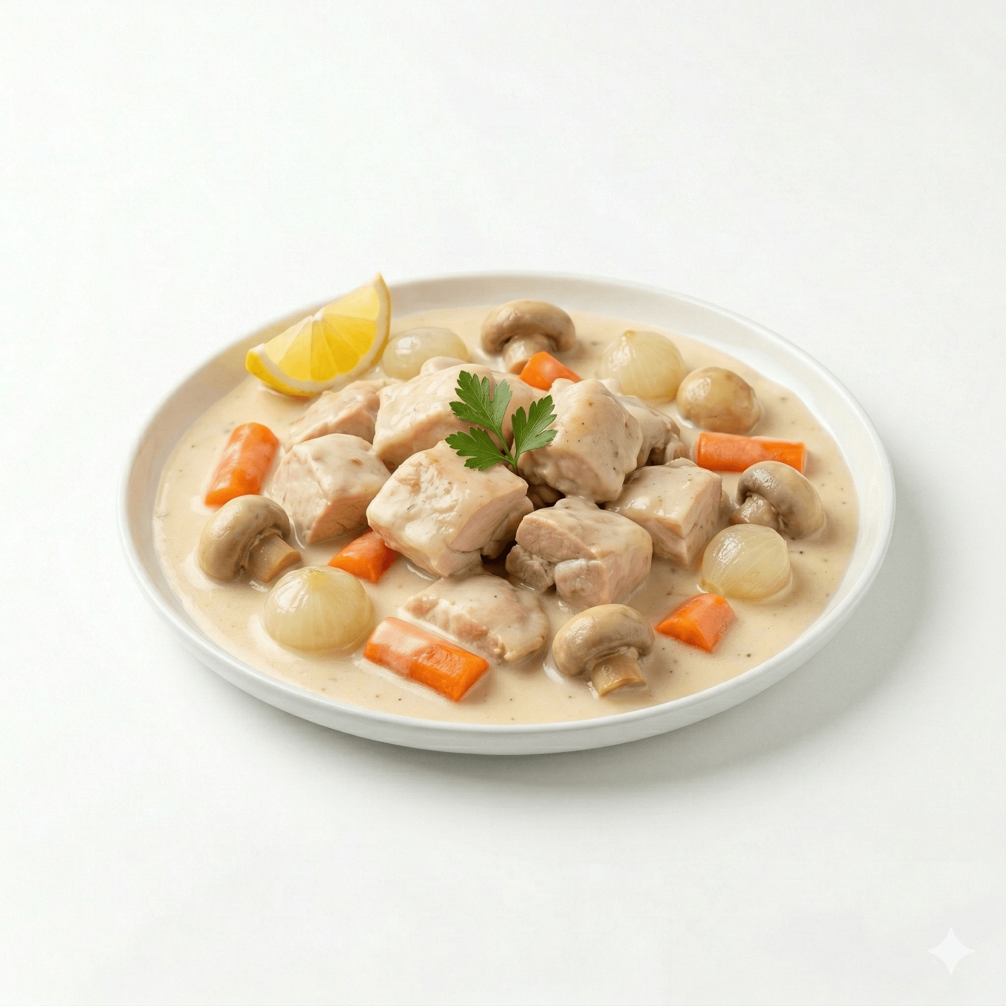 Chicken Stew with Cream