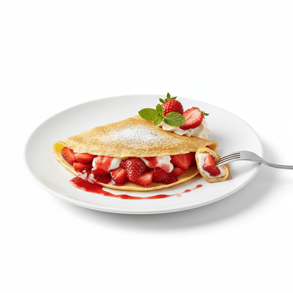 Strawberry Crepe