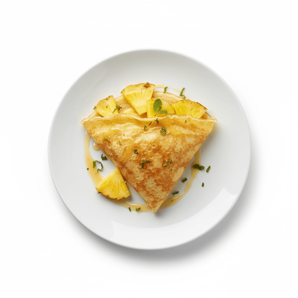 Pineapple Crepe