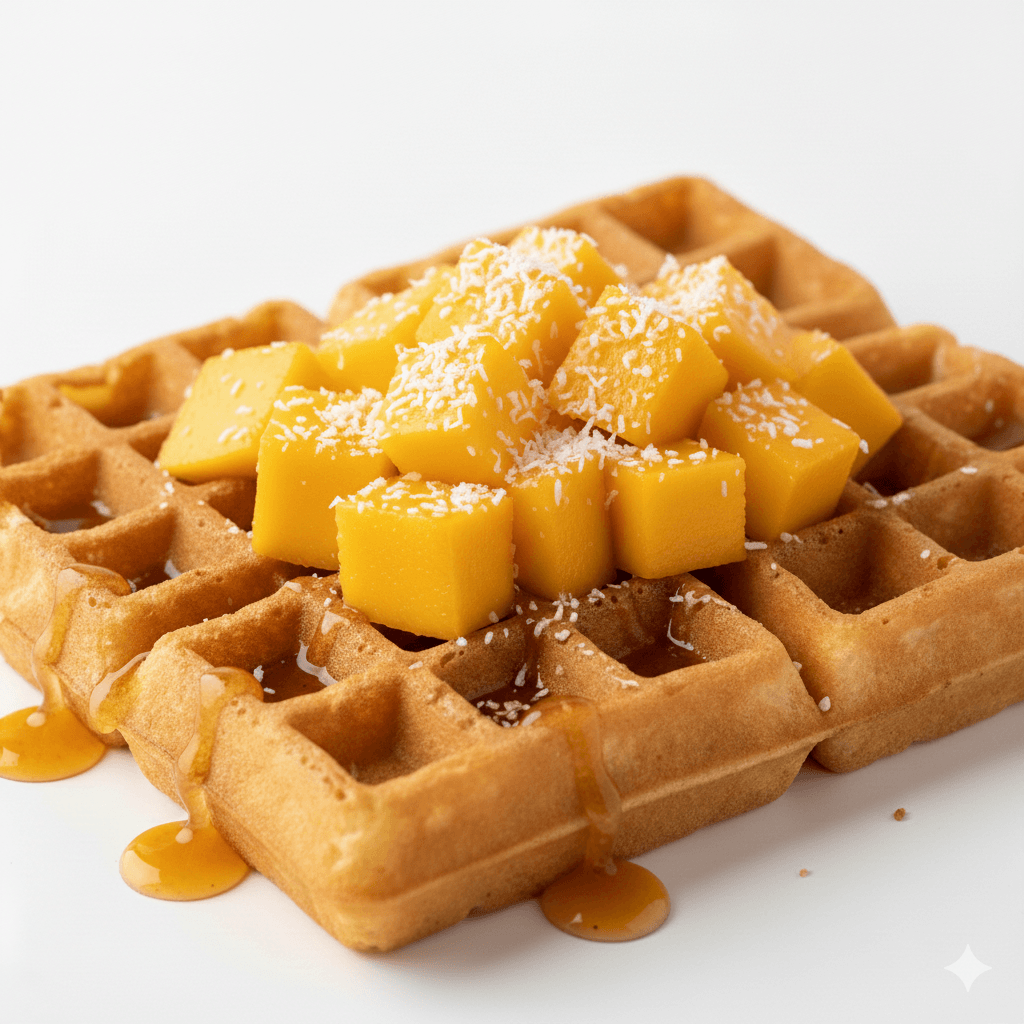 Mango Waffle