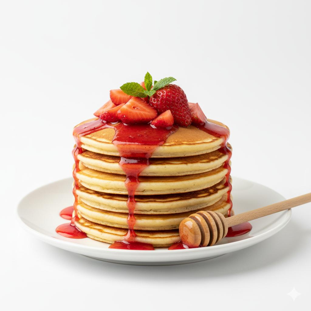 Strawberry Nutella Pancake