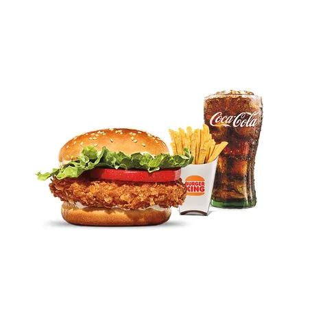 Crispy Burger + Fries + Soda