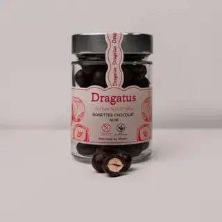 Dragées Noisettes Chocolat Noir