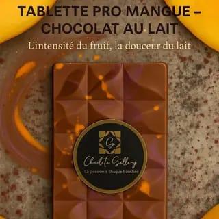 Tablette PRO Mangue chocolat au lait