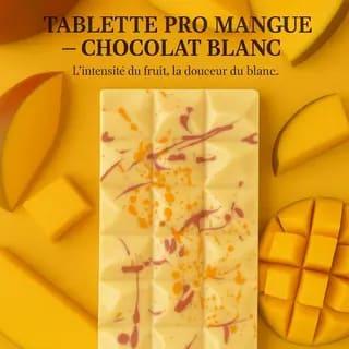 Tablette PRO Mangue chocolat Blanc