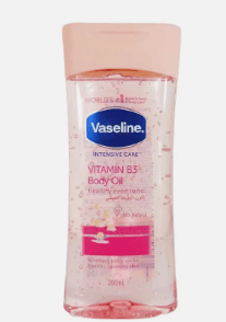 HUILE VASELINE ROSE VIT B3 BODY OIL 200ML