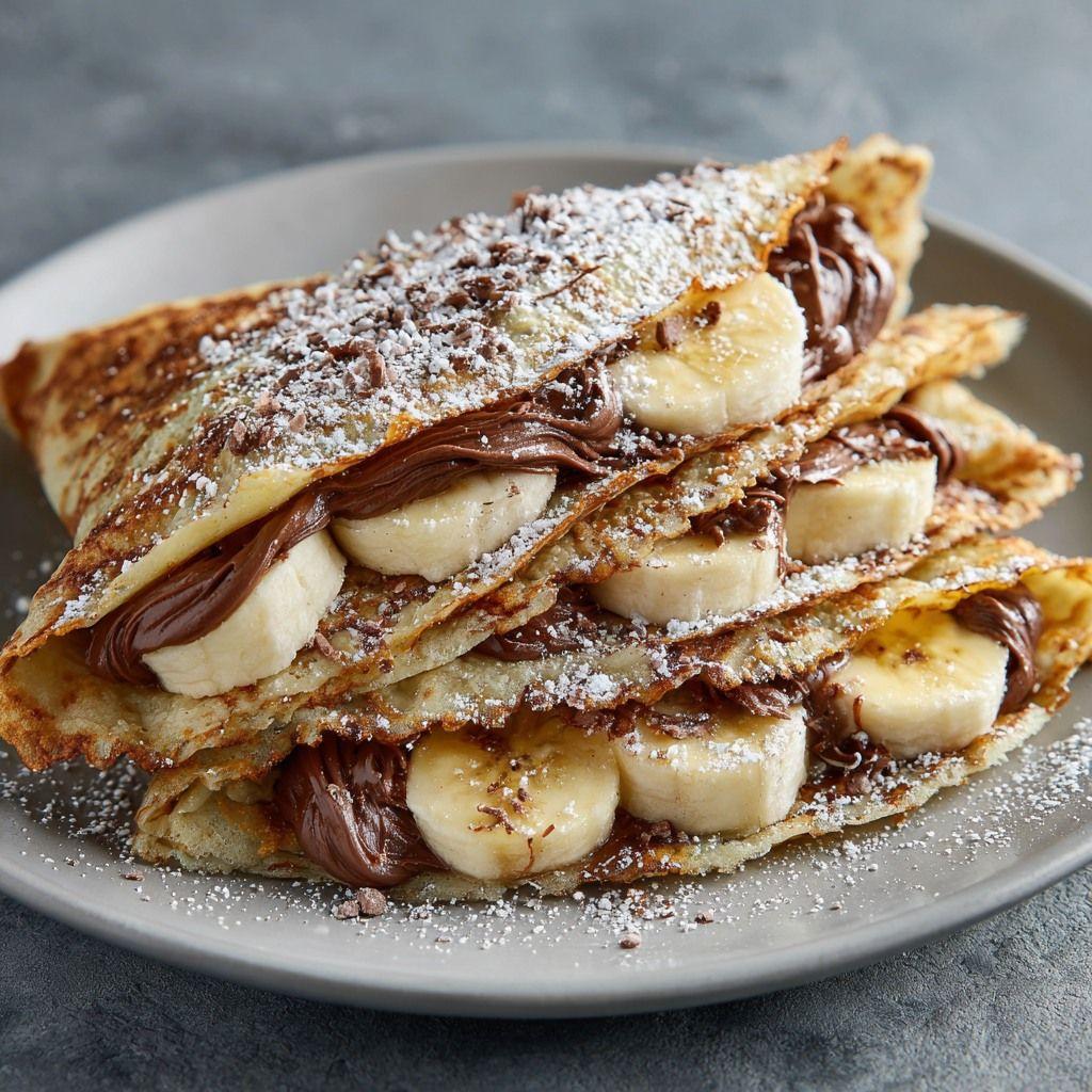 Crêpe Banane & Nutella