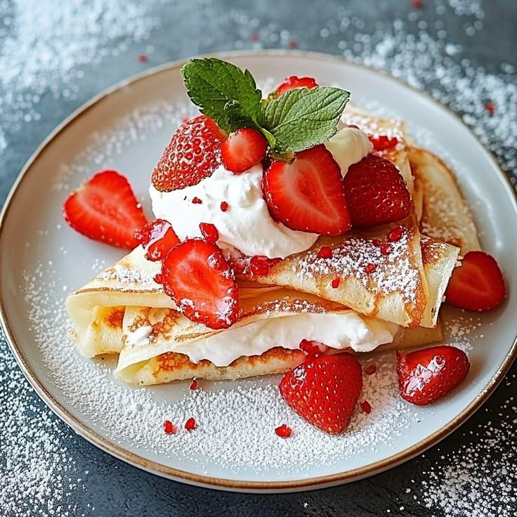 Crêpe Fraise
