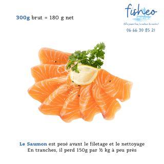 Carpaccio de Saumon (300g)