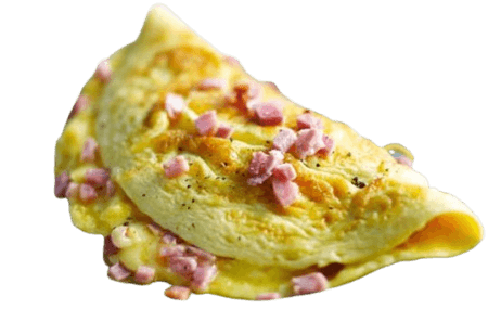 Omelette Jambon Fromage