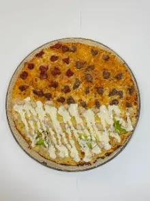 Three Seasons Pizza with Merguez