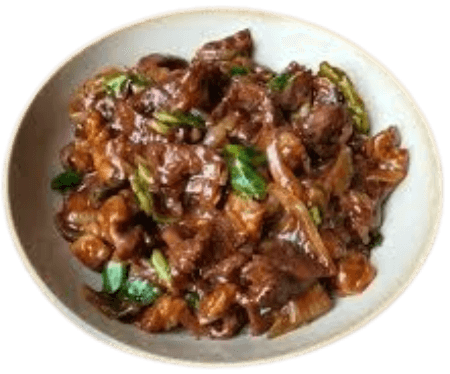 Bœuf Pimenté aux Oignons