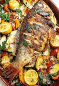 Poisson Grillé à la Citronnelle