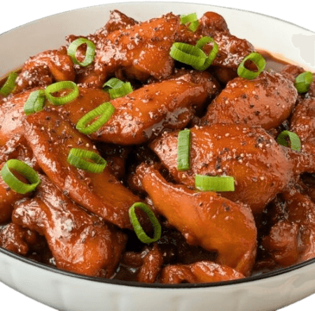 Poulet au Gingembre / Caramel / Curry