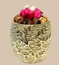Ceramic gold leaf