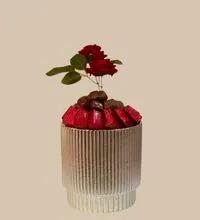 Taupe cup