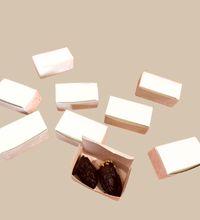 Box 2 pieces stuffed dates