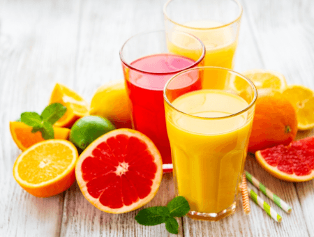 Jus de Fruits Frais Pressés