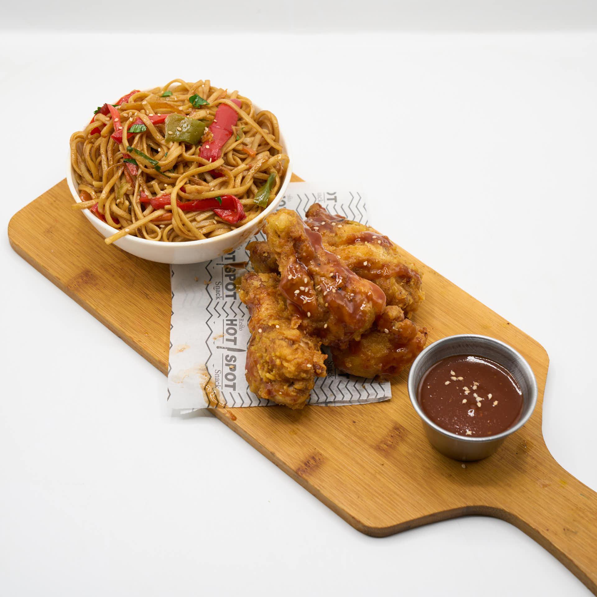 Korean Honey Soy Wings