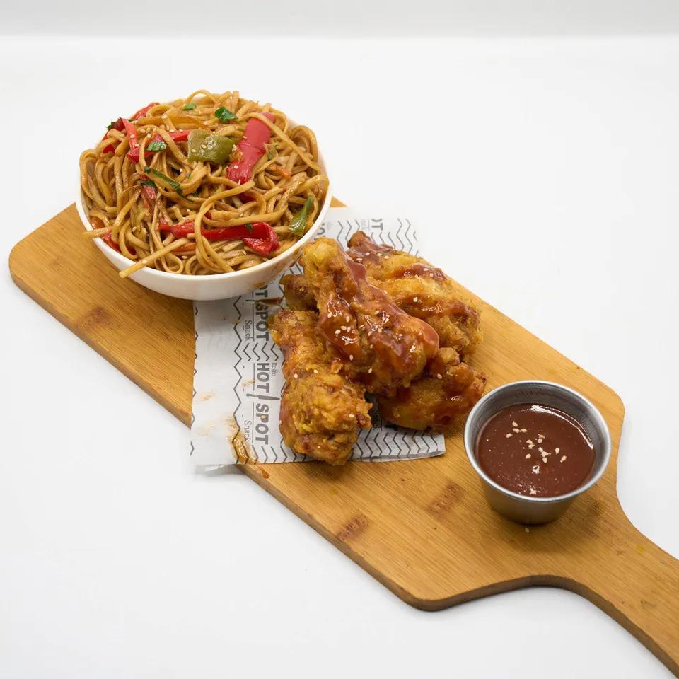 Korean Honey Soy Wings