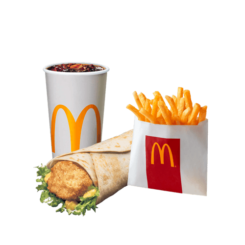 Menu P'tit Wrap Miel Moutarde