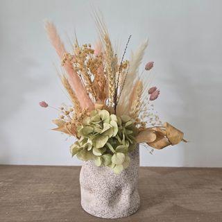 Mini composition de fleurs séchées H 5