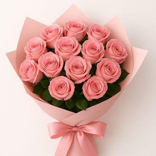10 Roses Pink