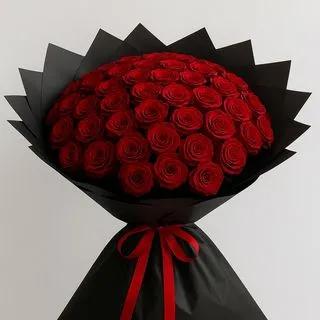 50 Roses Rouges