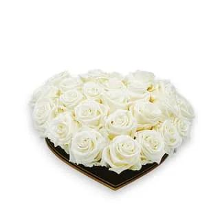 Box Coeur Noir/blanche