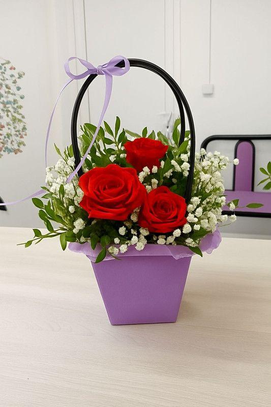 Bag Roses Rouge