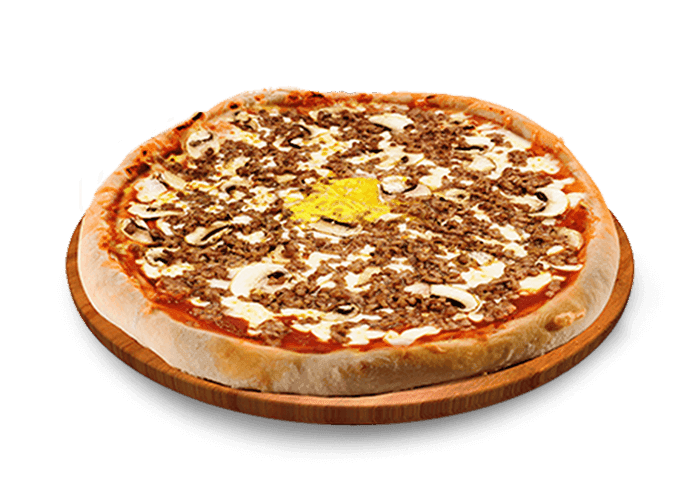 Ground Beef Pizza
