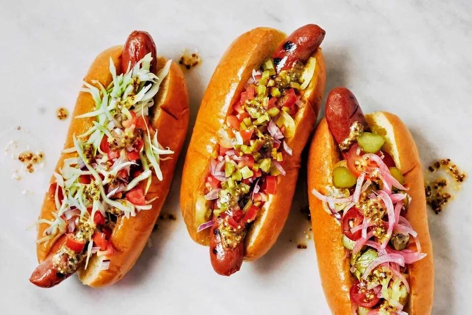 Cheesy Hot Dogs