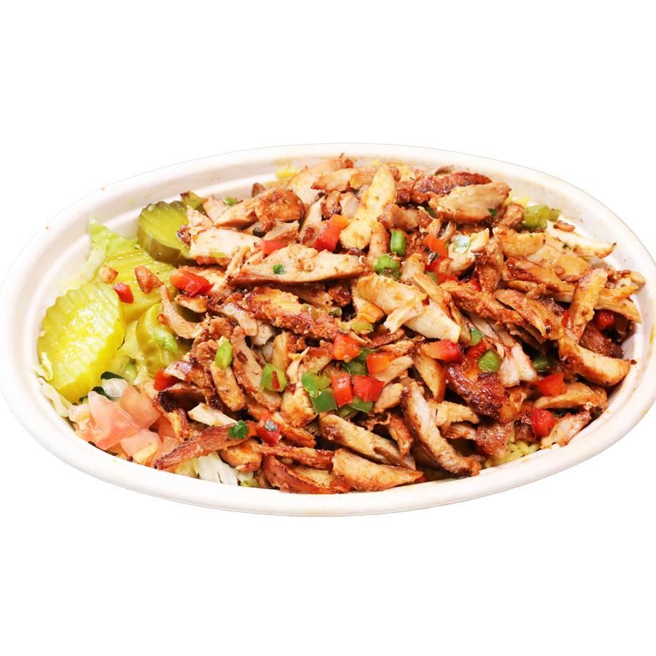 Chicken shawarma dish