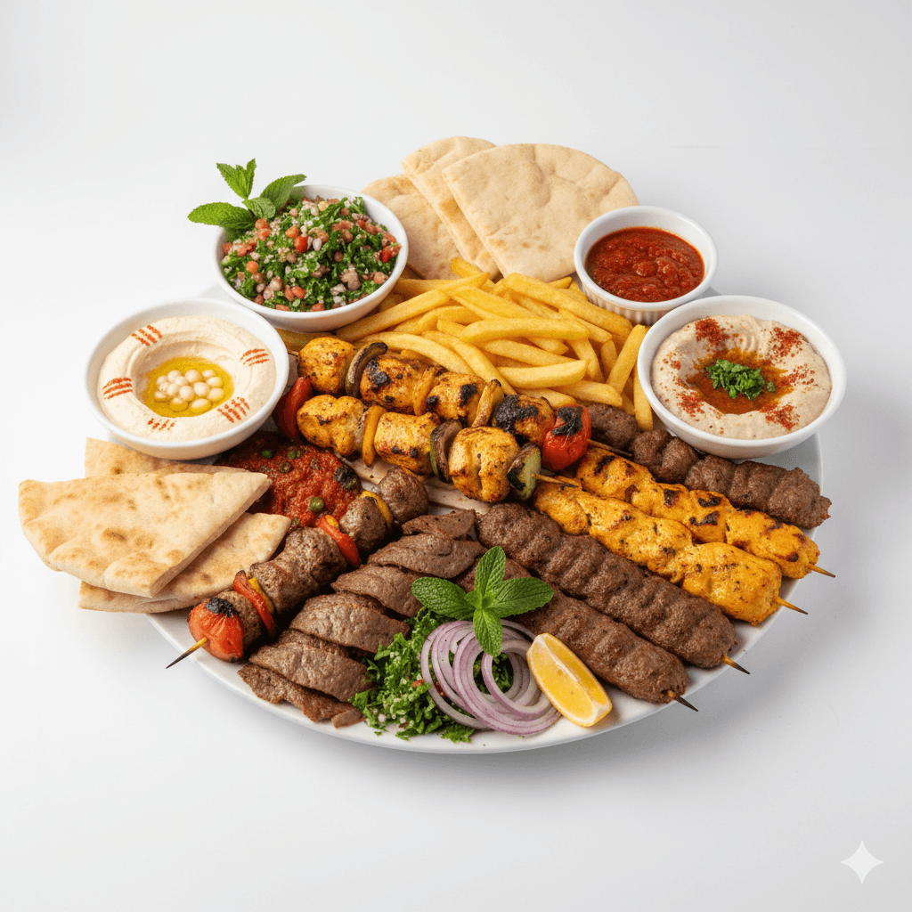 Mixed grill for 1 person