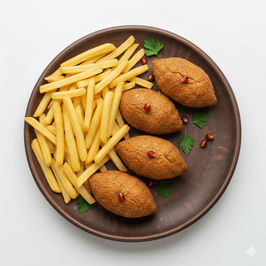 Fried kibbeh