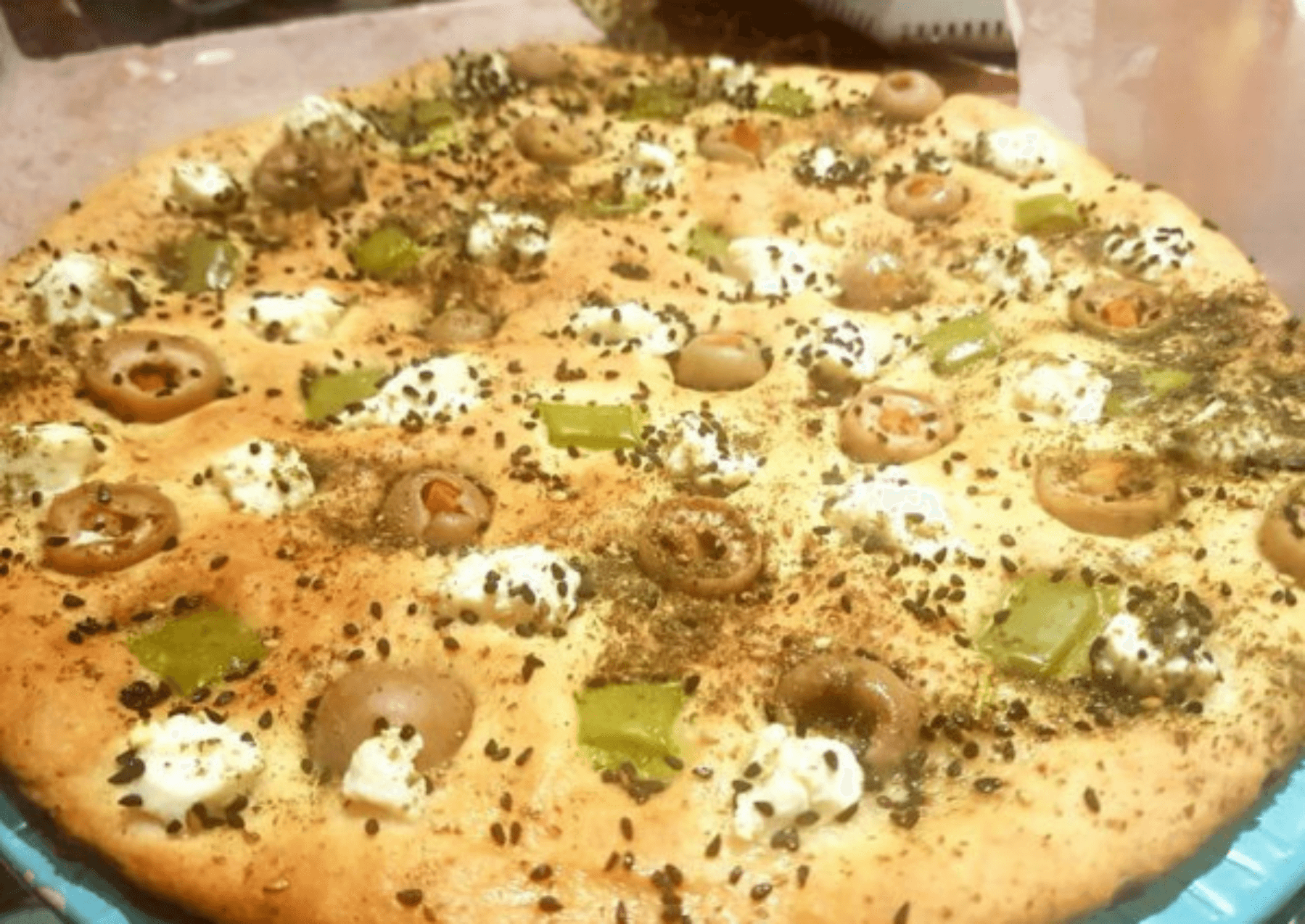 Fatira olive with cheese