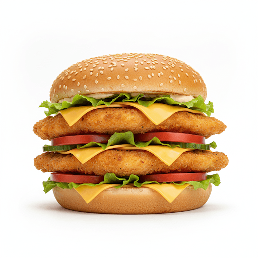 Double Chicken Burger