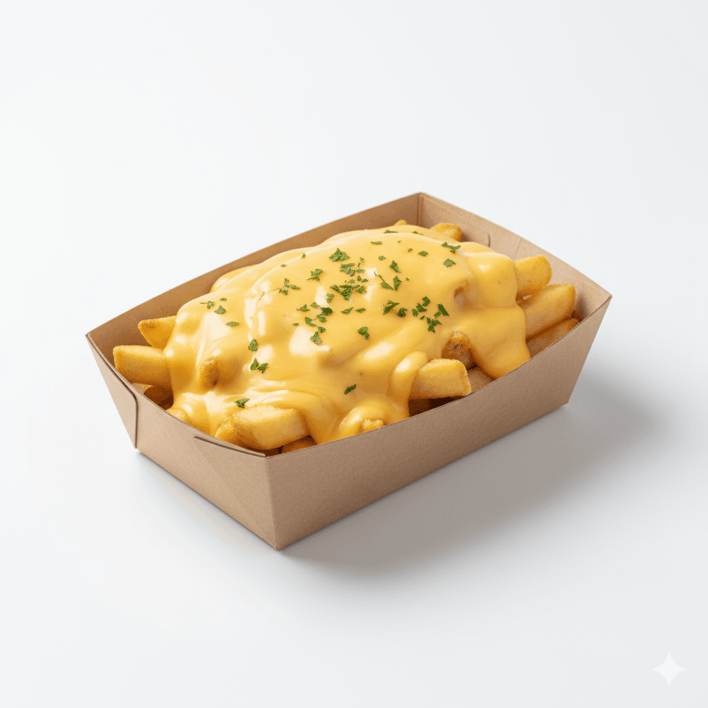 French Fries with Cheese Sauce