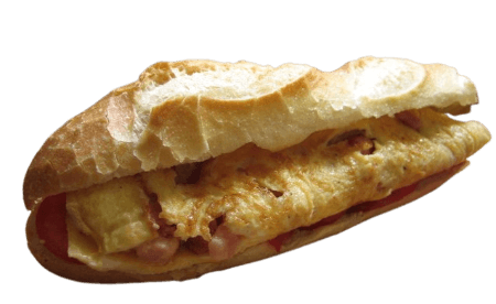 Pain Omelette au Fromage